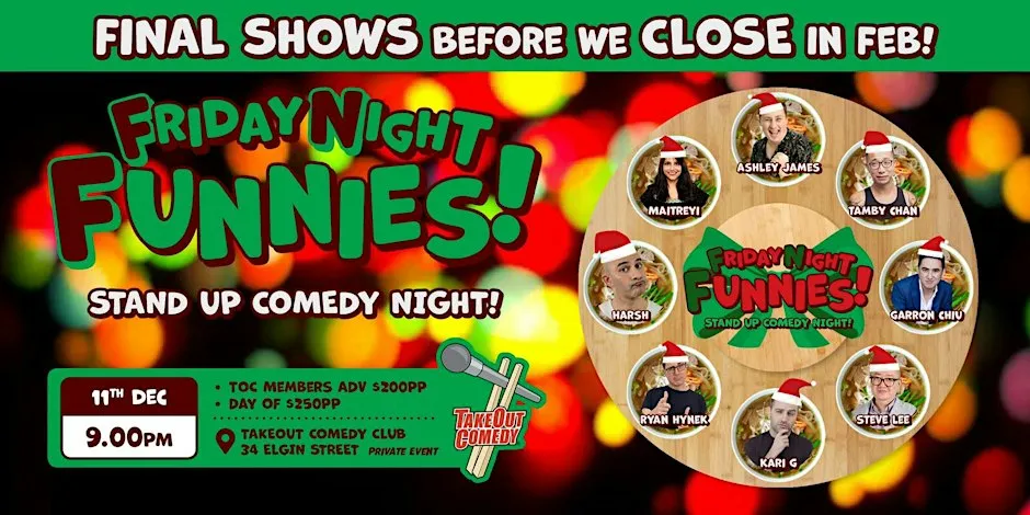 This week at TakeOut Comedy - Friday Night Funnies!